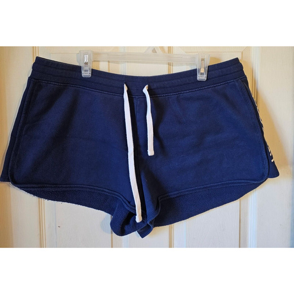 Life Is Good Womens Sz XXL Midweight Drawstring Sweat pant Shorts Navy Blue - Picture 1 of 6